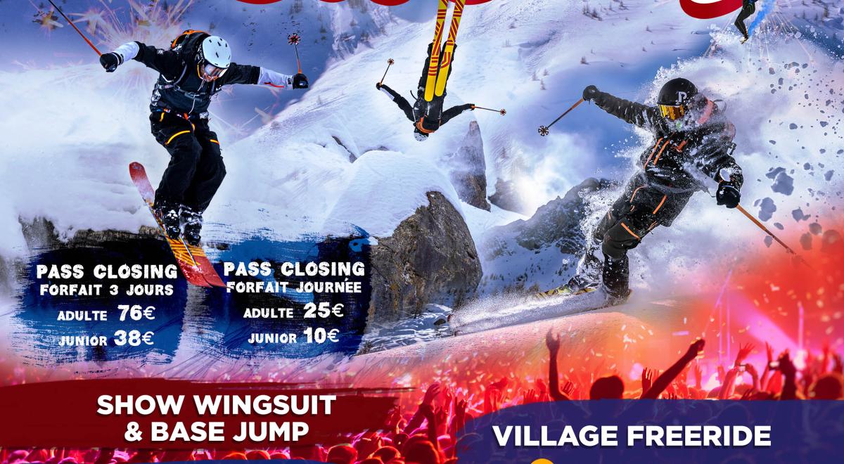 Affiche closing Sauze 2026