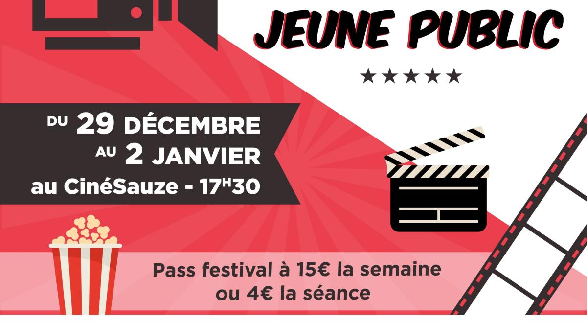 Affiche festival cinéma Sauze 2025 décembre