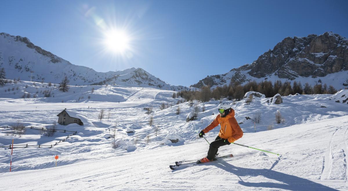Ski au Sauze © Ubaye Tourisme