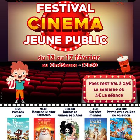 affiche festival cinema Sauze 2023 fév