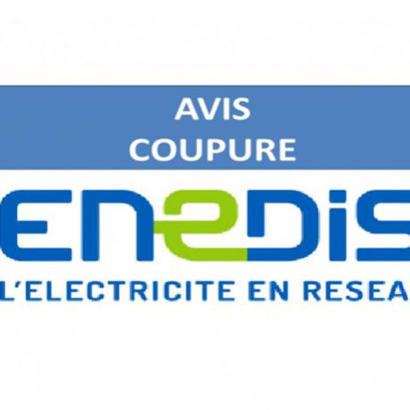 COUPURE ENEDIS