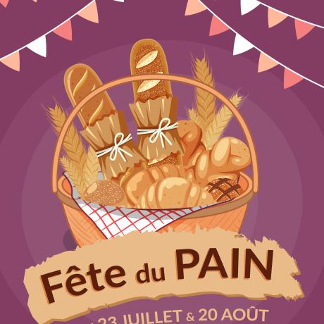 affiche fête du pain 