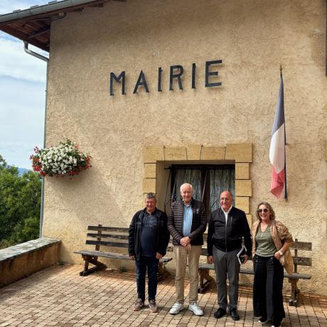 VISITE JEAN YVES ROUX LE 28 08 2025