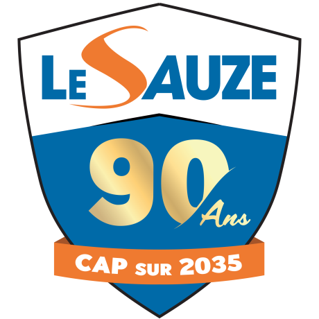 LOGO Sauze 90 Blason GOLD LOGO Sauze 90 Blason GOLD