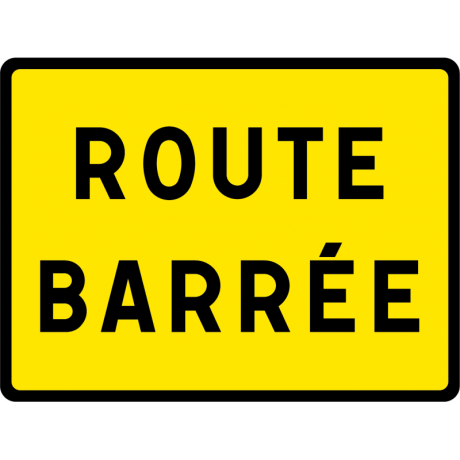 ROUTE BARREE