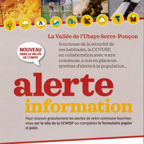 Système d'alerte à la population Système d'alerte à la population