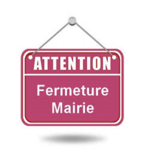 Fermeture mairie