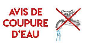 COUPURE EAU