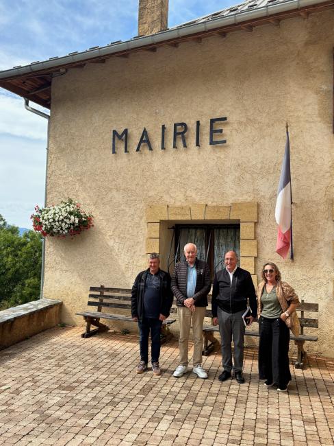VISITE JEAN YVES ROUX LE 28 08 2025