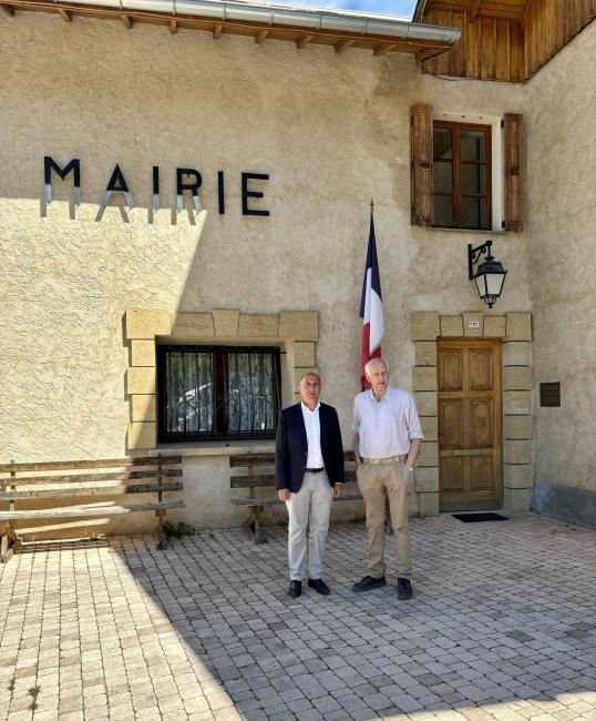 Visite du sénateur