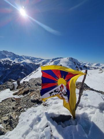 drapeau tibétain