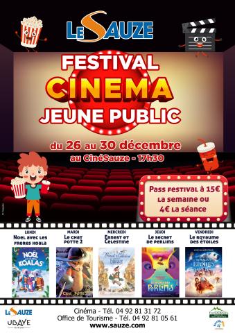 affiche festival cinema Sauze decembre 2022